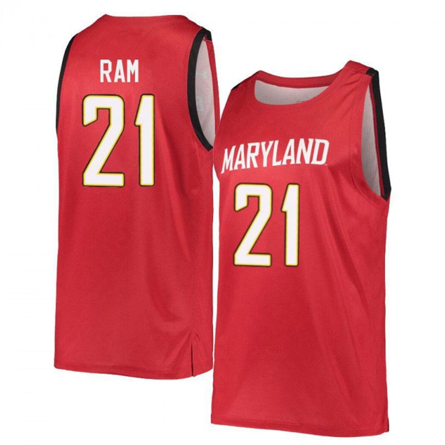 NCAAB Varun Ram Maryland Terrapins 21 Jersey