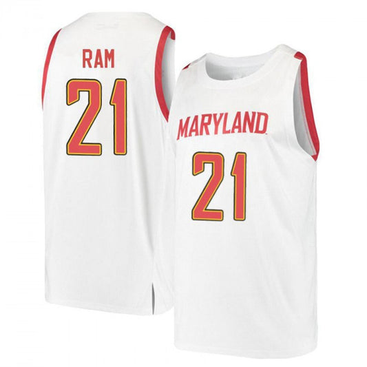 NCAAB Varun Ram Maryland Terrapins 21 Jersey