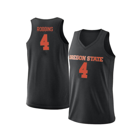NCAAB Victor Robbins Oregon State Beavers 4 Jersey