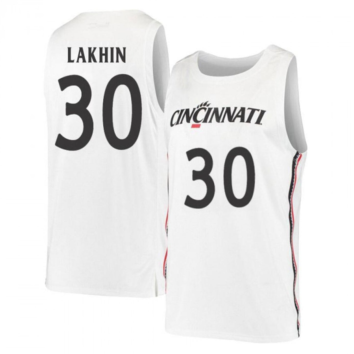 NCAAB Viktor Lakhin Cincinnati Bearcats 30 Jersey