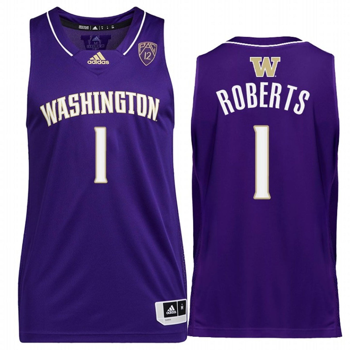 NCAAB Washington Huskies Nate Roberts 1 Jersey
