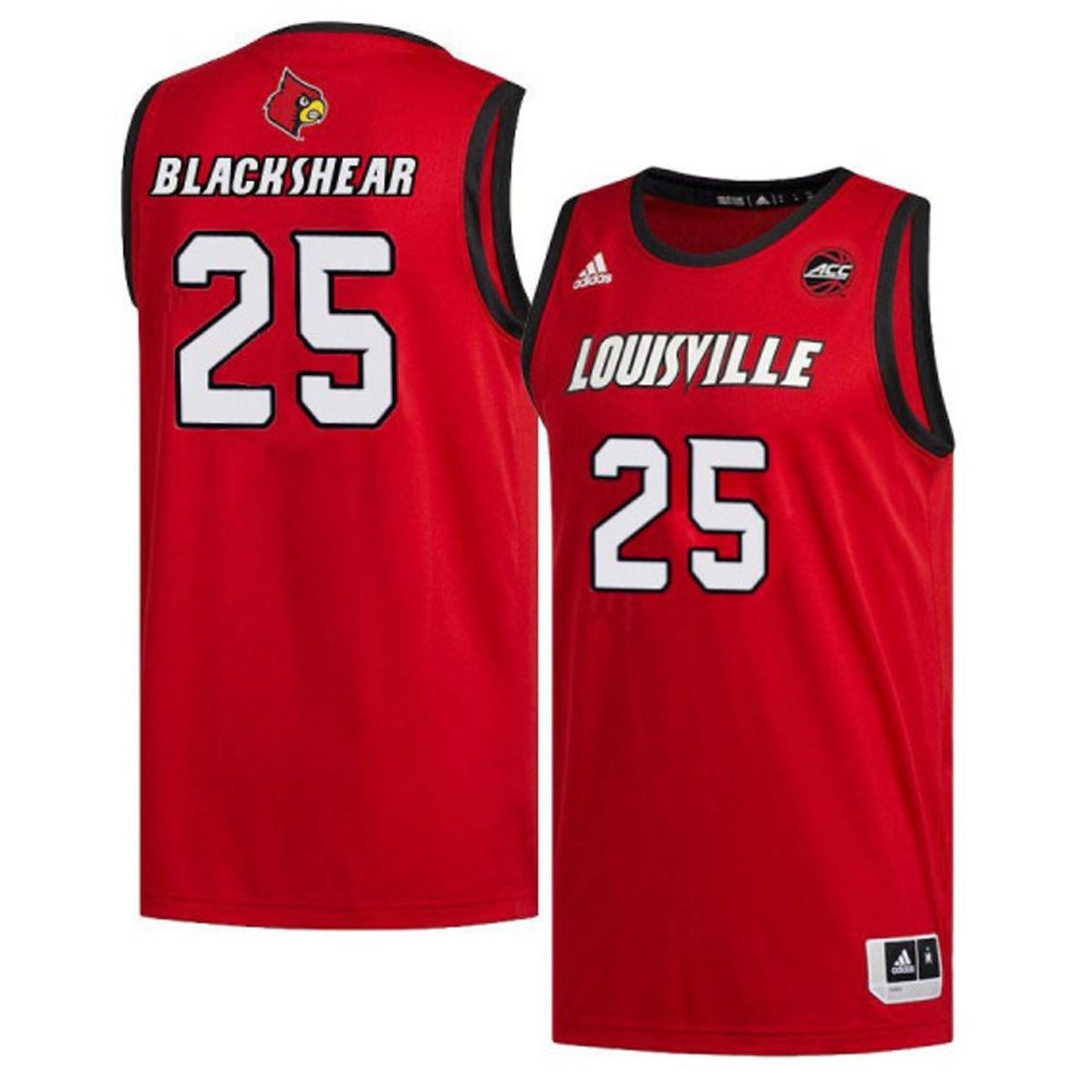 NCAAB Wayne Blackshear Louisville Cardinals 25 Jersey