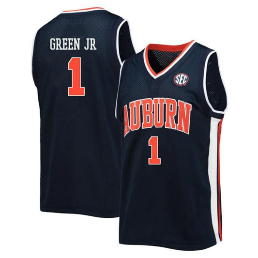 NCAAB Wendell Green Jr Auburn Tigers 1 Jersey