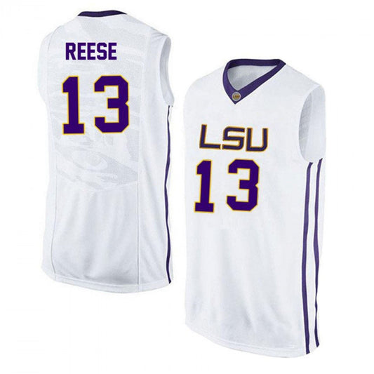 NCAAB Will Reese LSU Tigers 13 Jersey