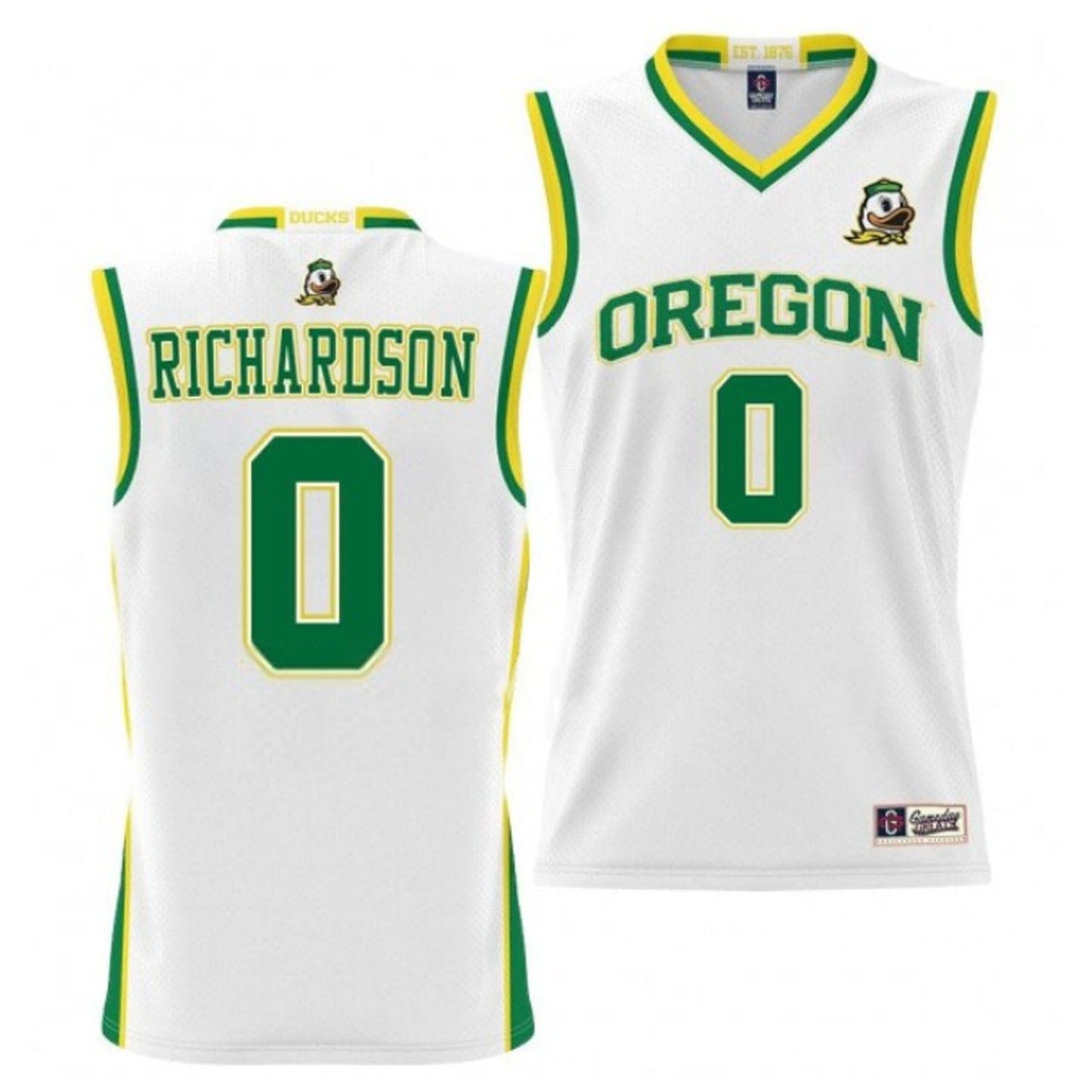 NCAAB Will Richardson Oregon Ducks 0 Jersey