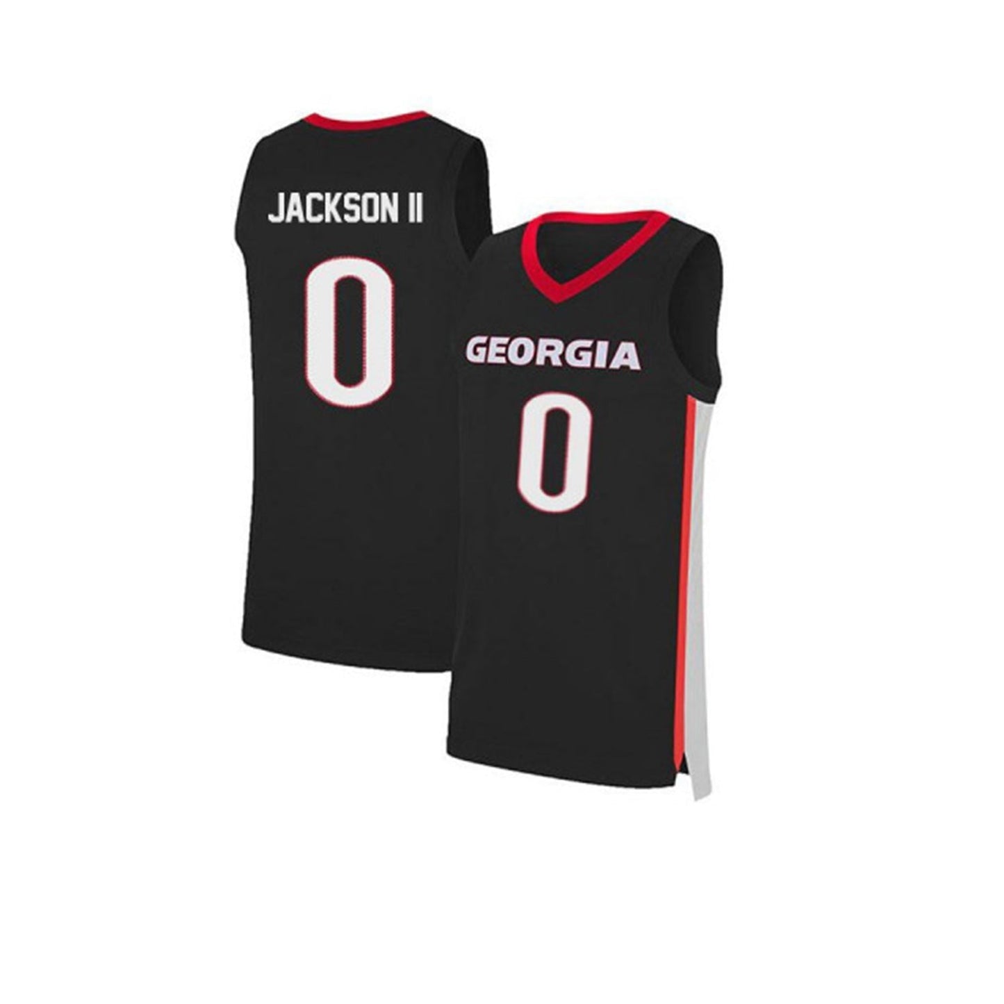 NCAAB William Jackson II Georgia Bulldogs 0 Jersey