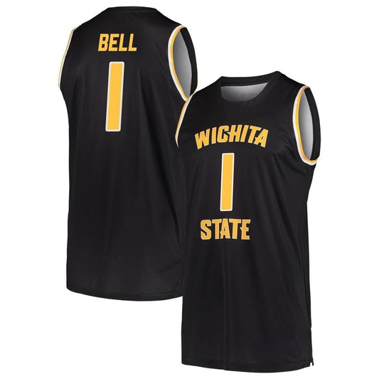 NCAAB Xavier Bell Wichita State Shockers 1 Jersey