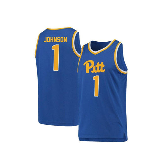 NCAAB Xavier Johnson Pittsburgh Panthers 1 Jersey