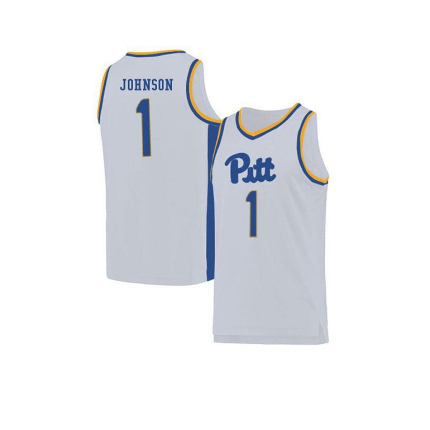 NCAAB Xavier Johnson Pittsburgh Panthers 1 Jersey