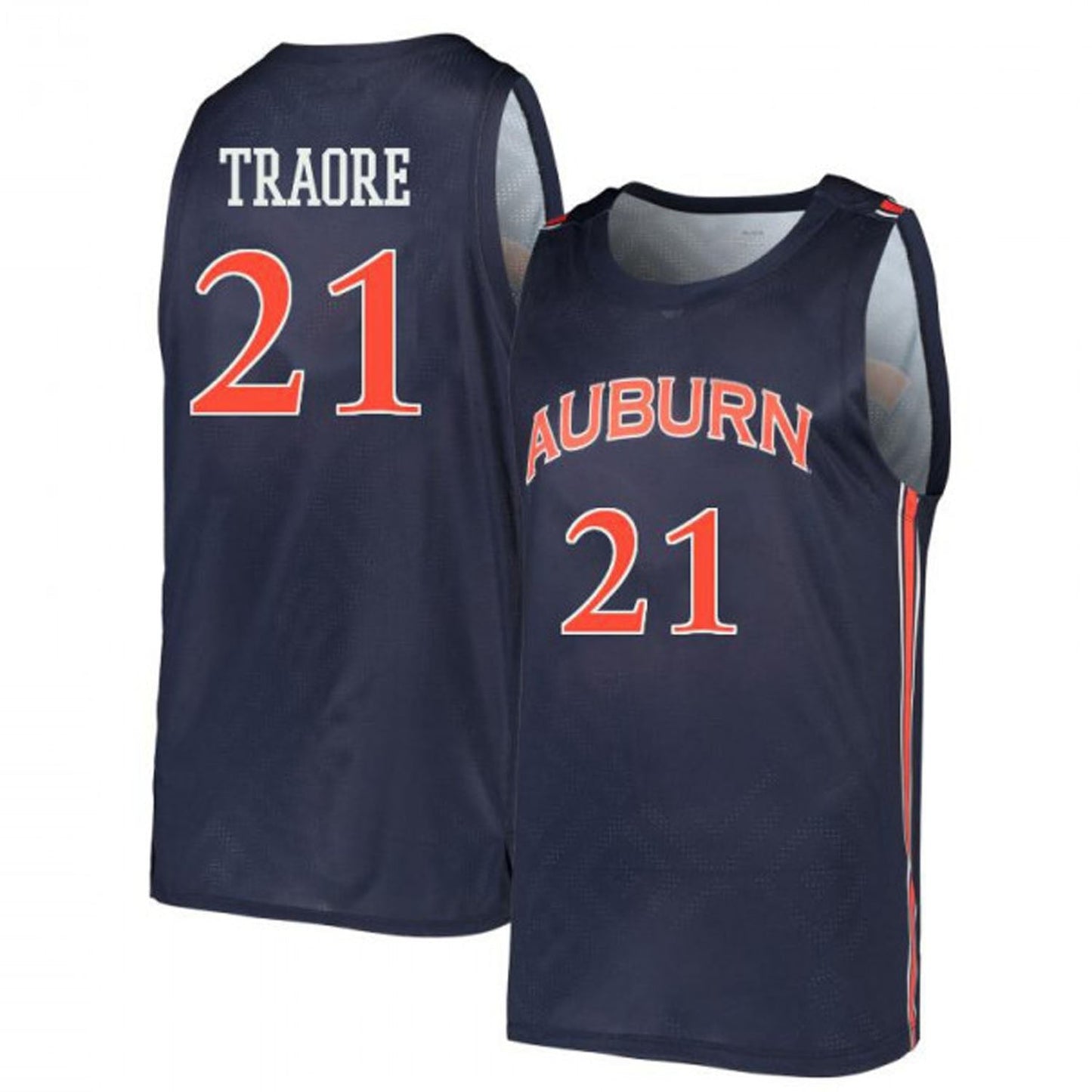 NCAAB Yohan Traore Auburn Tigers 21 Jersey