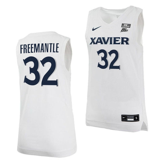 NCAAB Zach Freemantle Xavier Musketeers 32 Jersey