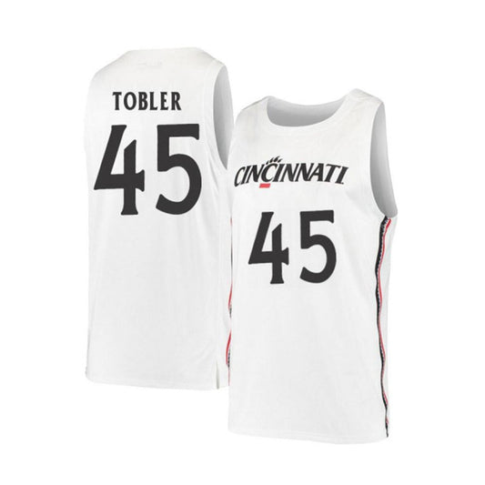 NCAAB Zach Tobler Cincinnati Bearcats 45 Jersey