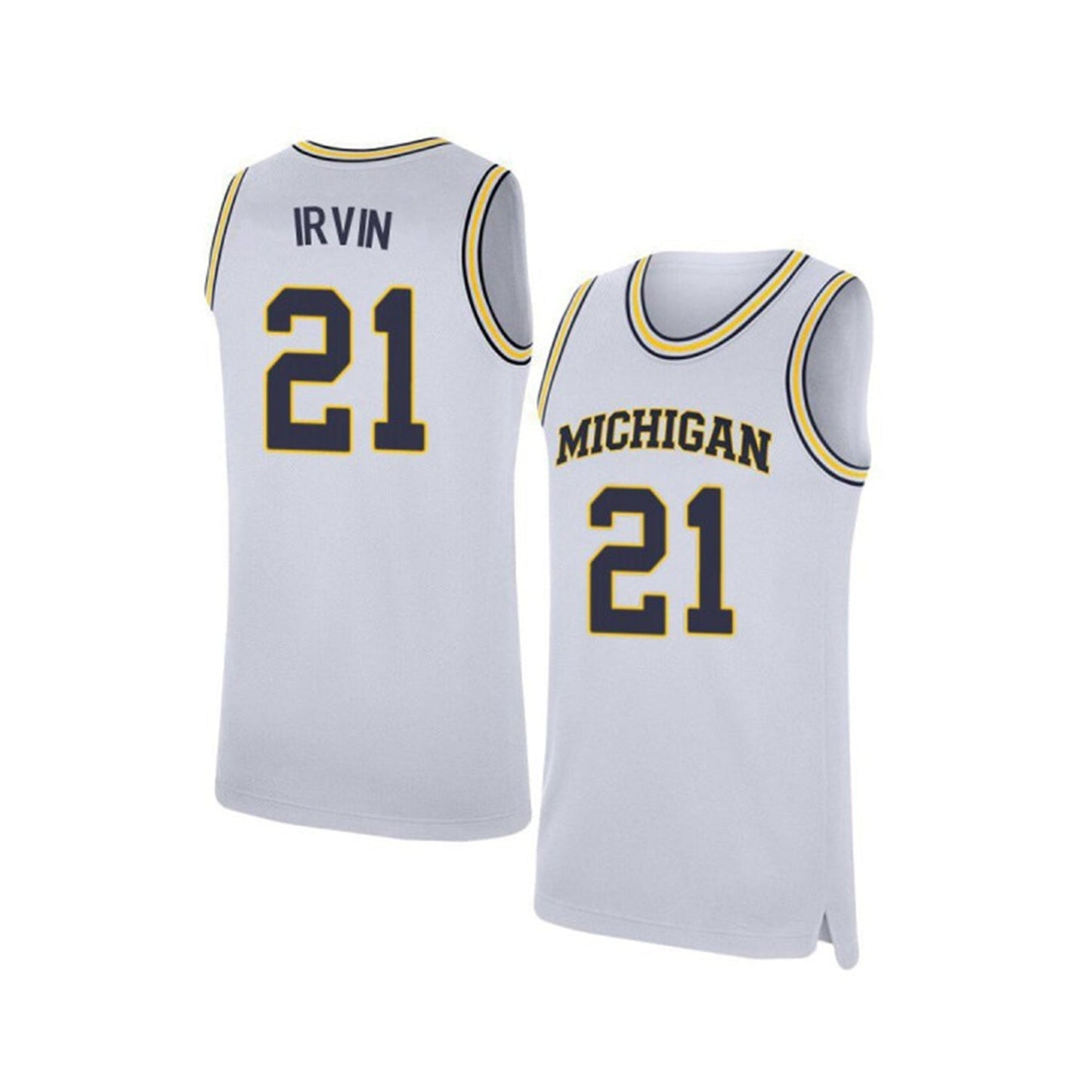 NCAAB Zak Irvin Michigan Wolverines 21 Jersey