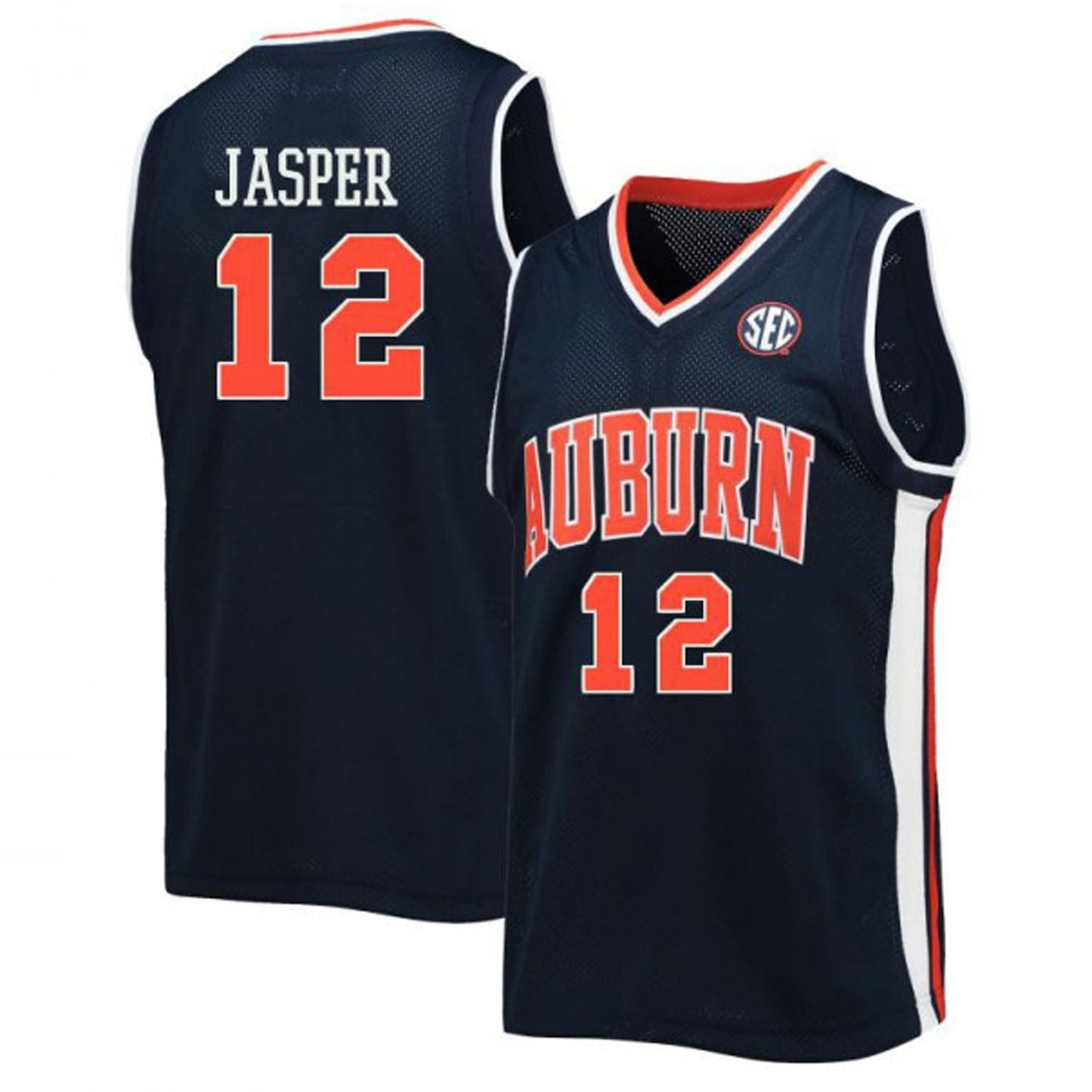 NCAAB Zep Jasper Auburn Tigers 12 Jersey