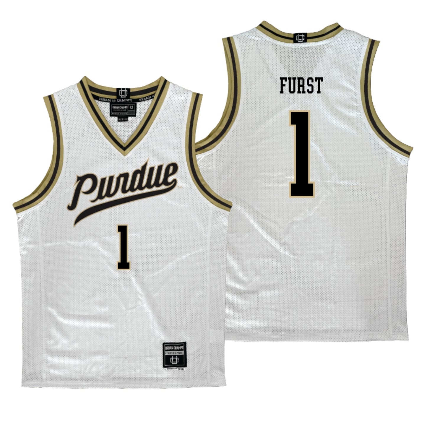 NCAAB Caleb Furst Purdue Boilermakers 1 Jersey