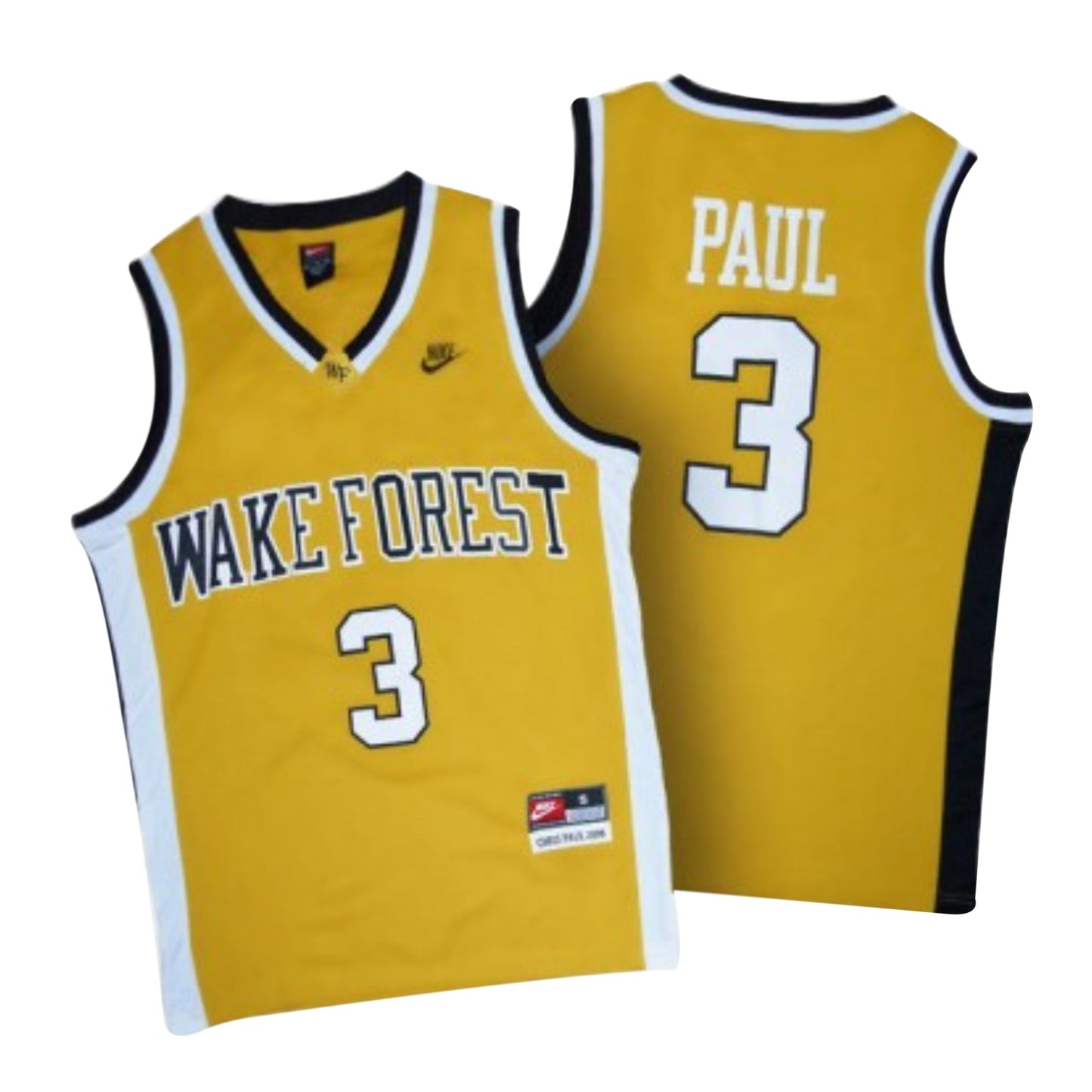 NCAAB Chris Paul Wake Forest Demon Deacons 3 Jersey