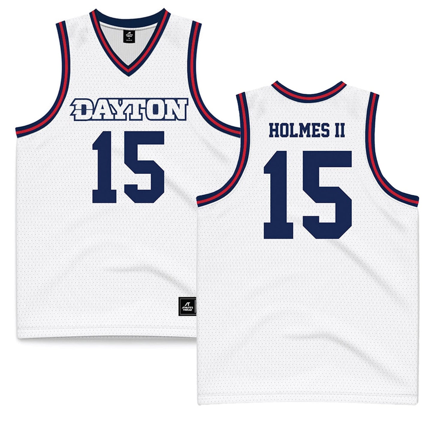 NCAAB DaRon Holmes II Dayton Flyers 15 Jersey