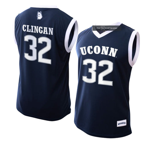 NCAAB Donovan Clingan UConn Huskies 32 Jersey
