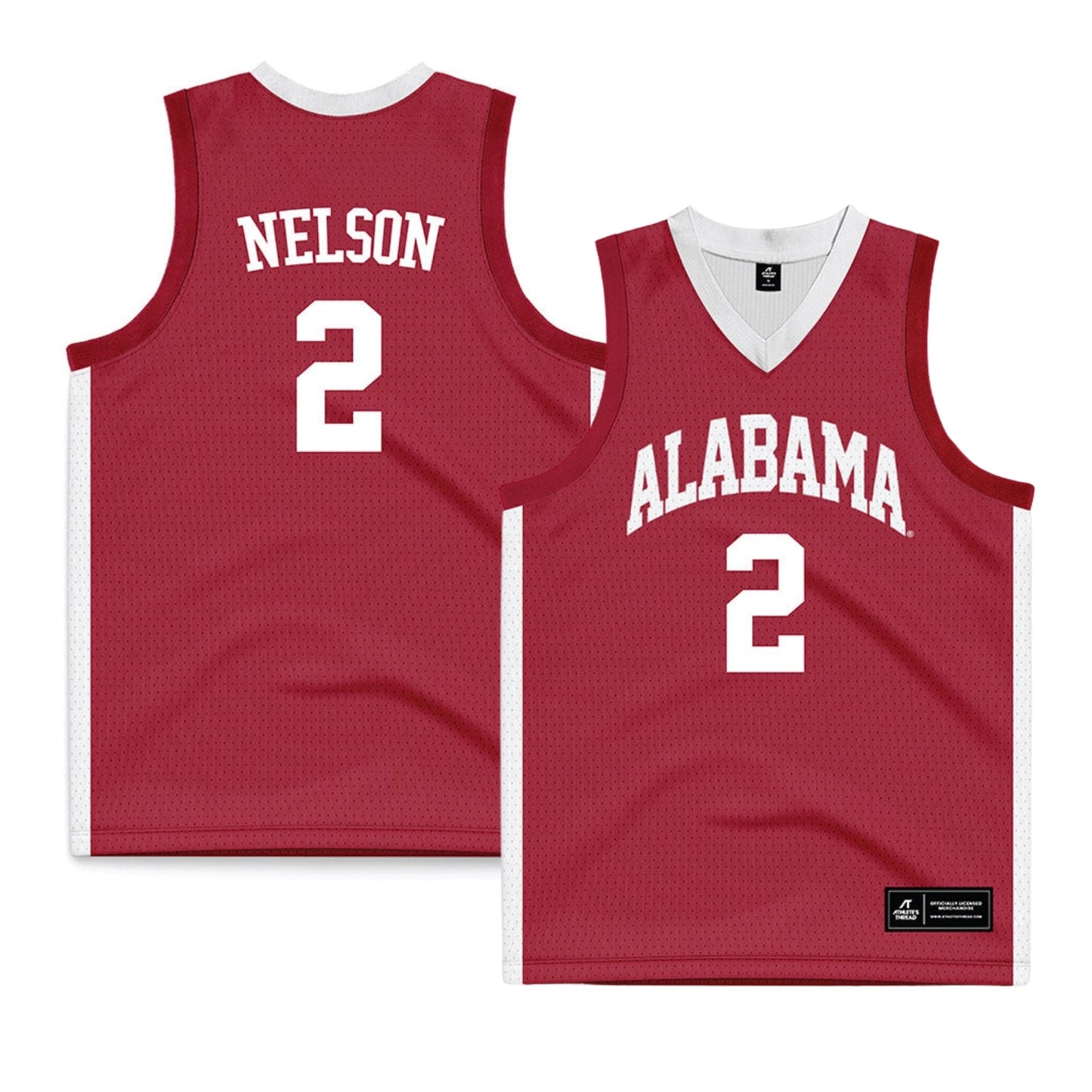 NCAAB Grant Nelson Alabama Crimson Tide 2 Jersey