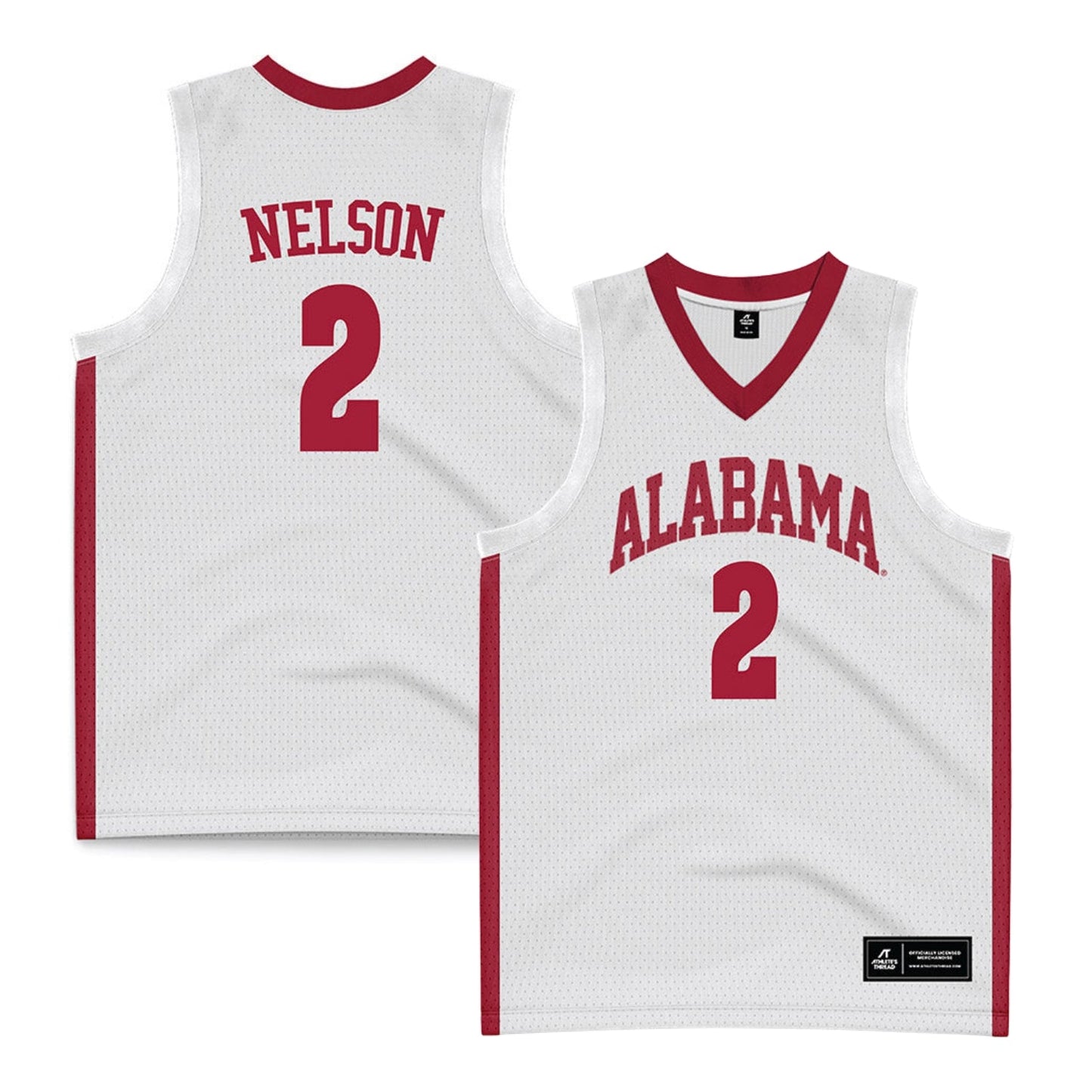 NCAAB Grant Nelson Alabama Crimson Tide 2 Jersey
