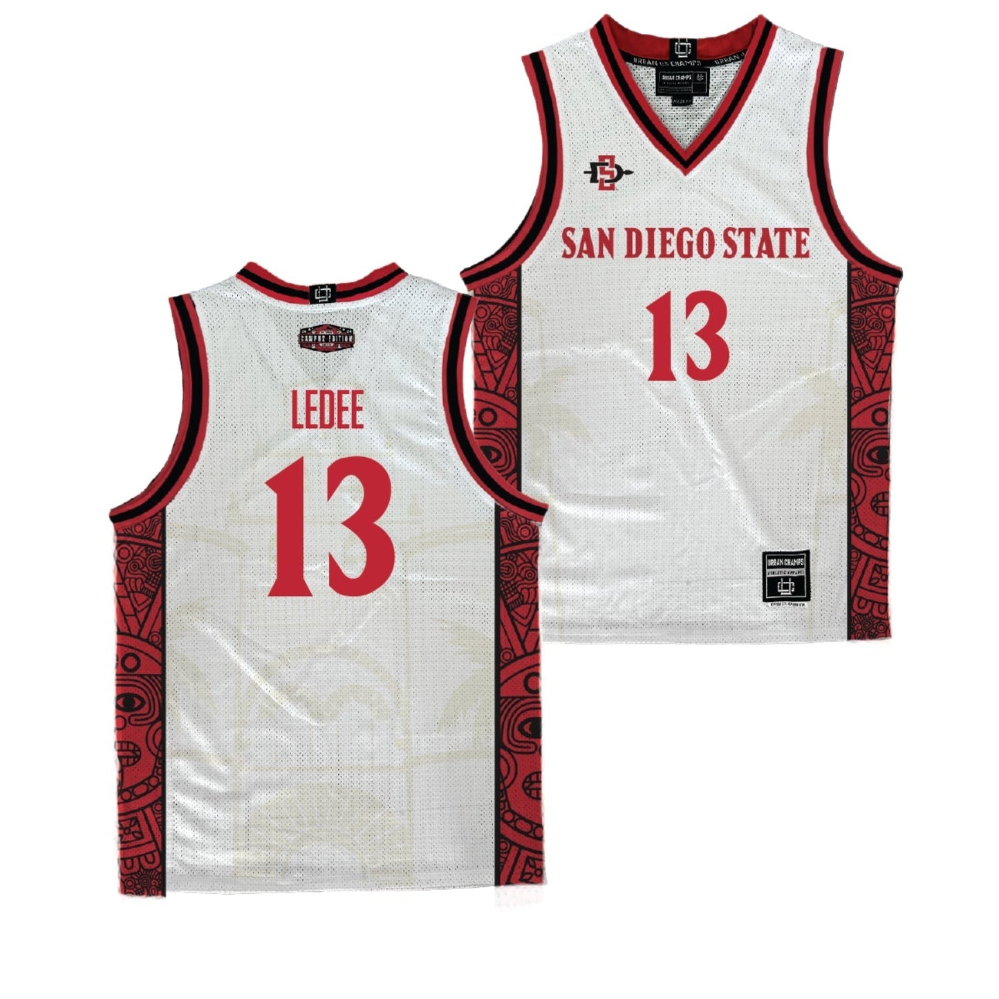 NCAAB Jaedon LeDee San Diego State Aztecs 13 Jersey