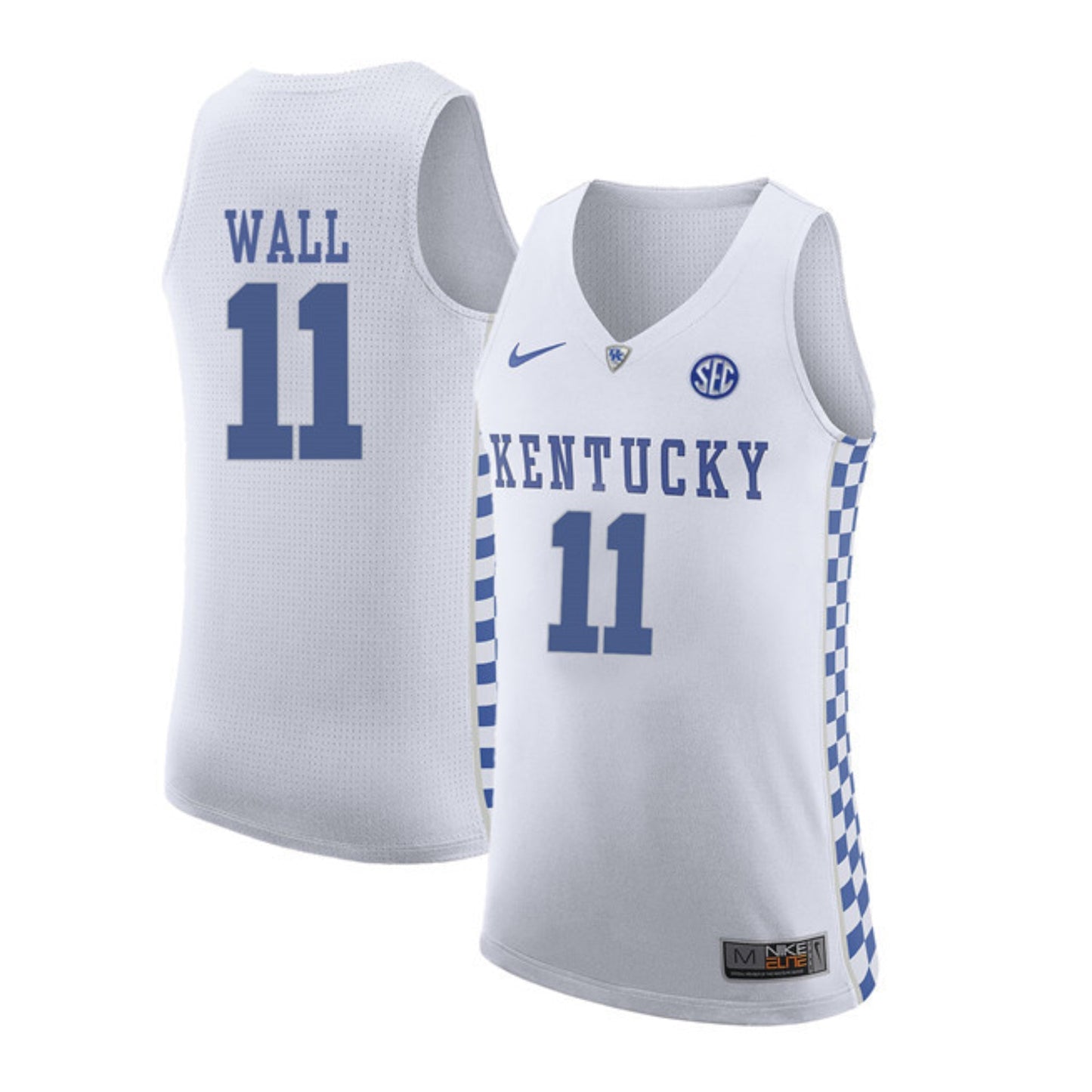 NCAAB John Wall Kentucky Wildcats 11 Jersey