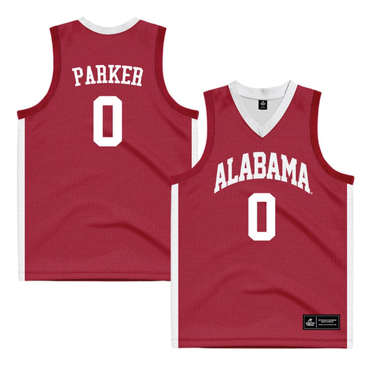 NCAAB Kris Parker Alabama Crimson Tide 0 Jersey