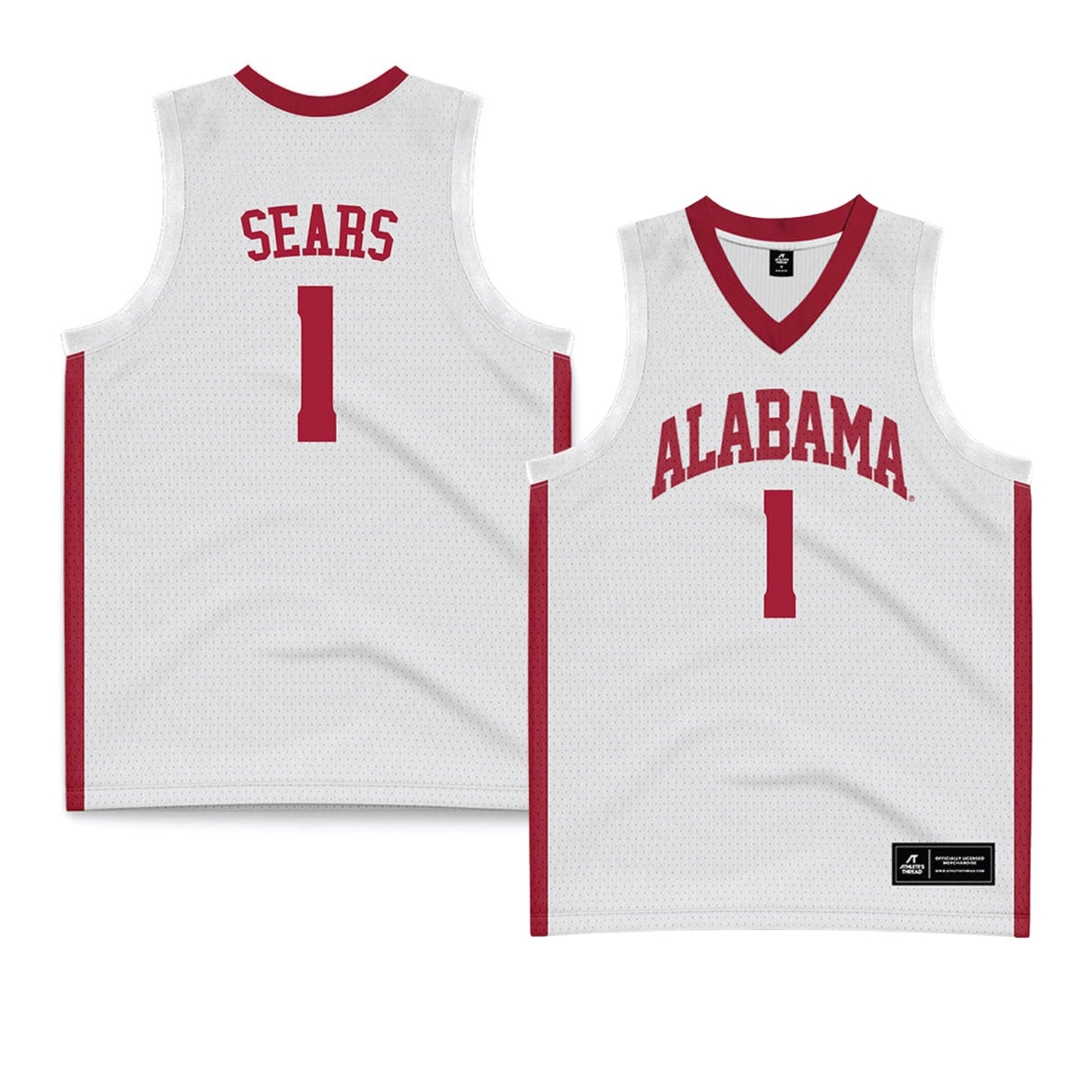 NCAAB Mark Sears Alabama Crimson Tide 1 Jersey