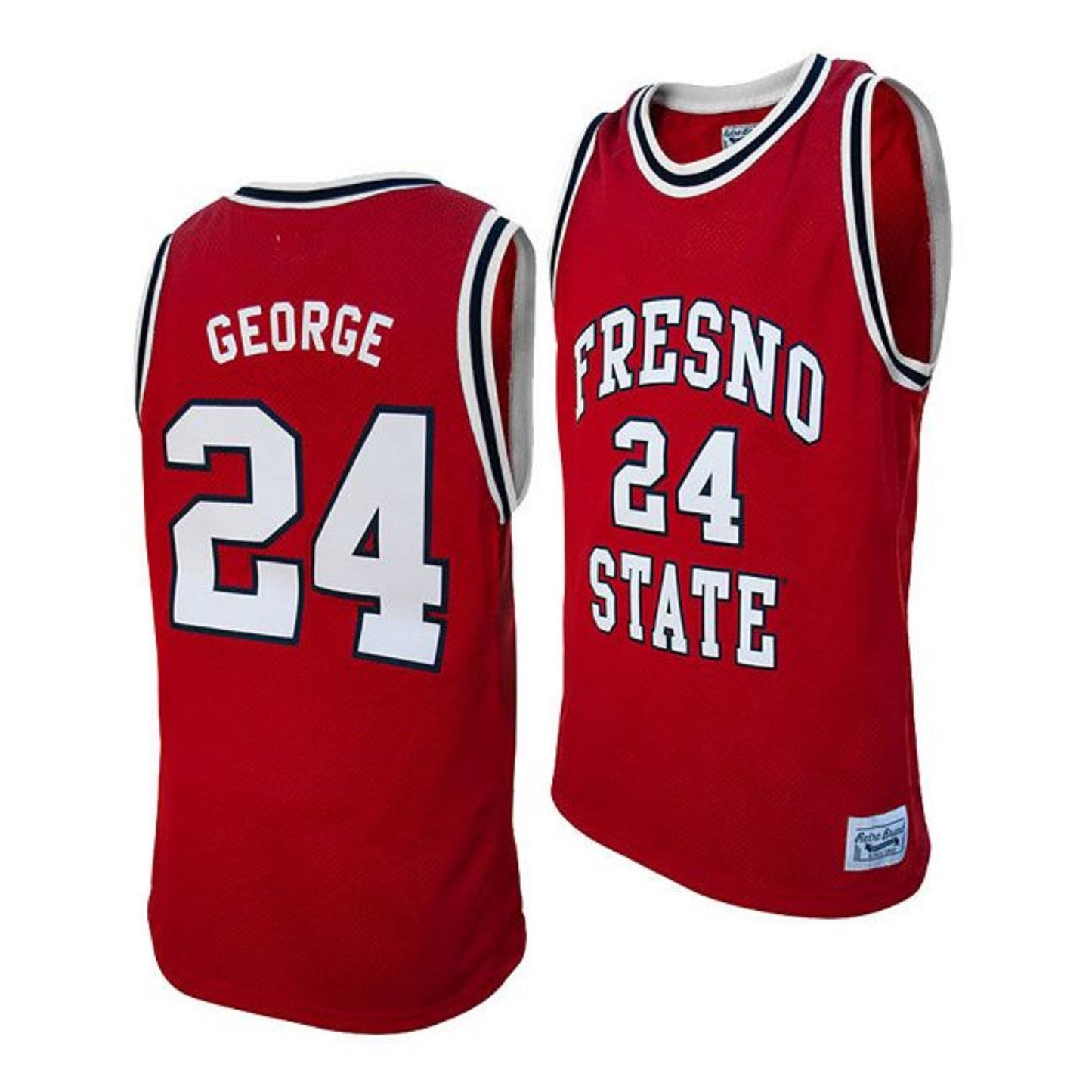 NCAAB Paul George Fresno State Bulldogs 24 Jersey