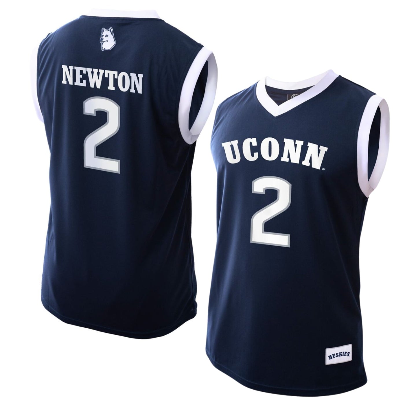 NCAAB Tristen Newton UCONN Huskies 2 Jersey