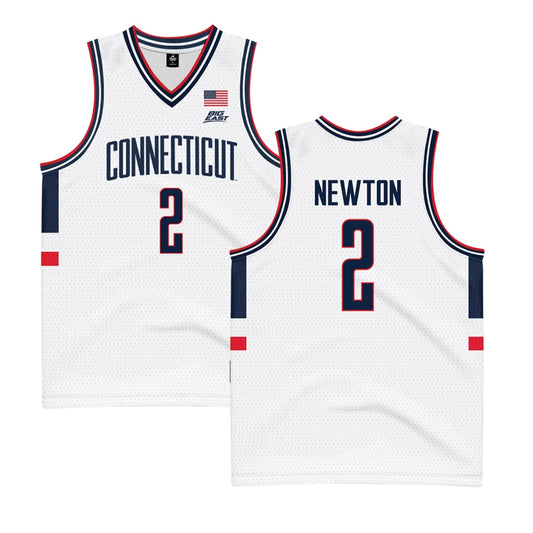 NCAAB Tristen Newton UCONN Huskies 2 Jersey