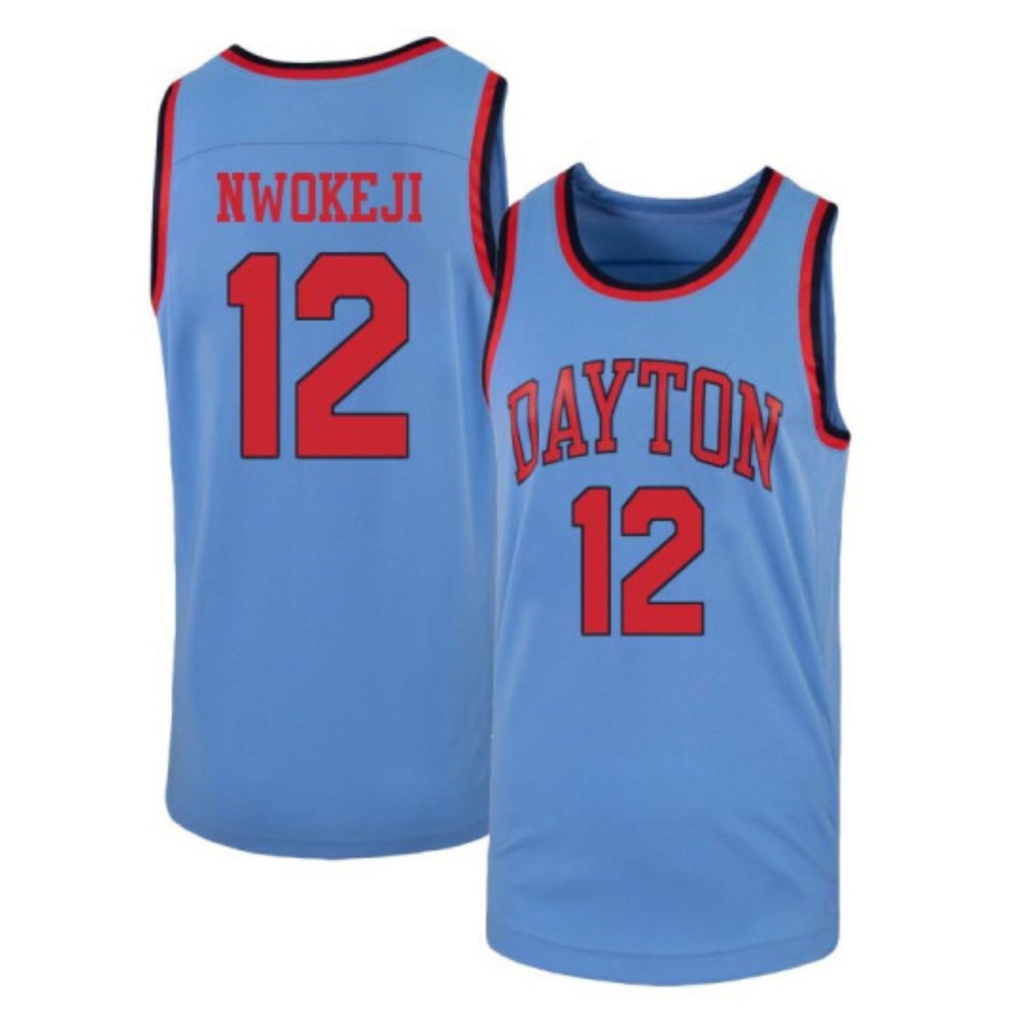 NCAAB Zimi Nwojeki Dayton Flyers 12 Jersey