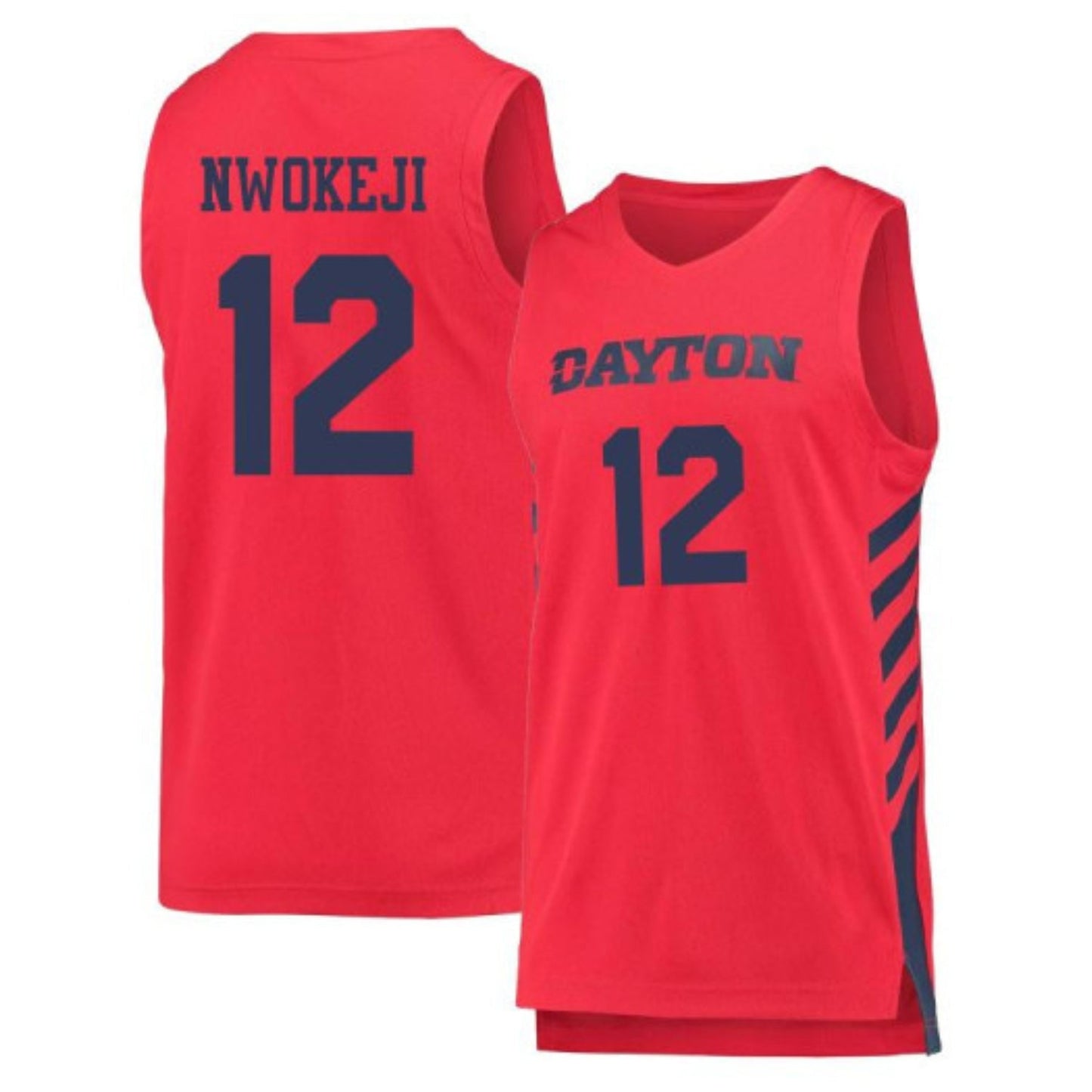 NCAAB Zimi Nwojeki Dayton Flyers 12 Jersey