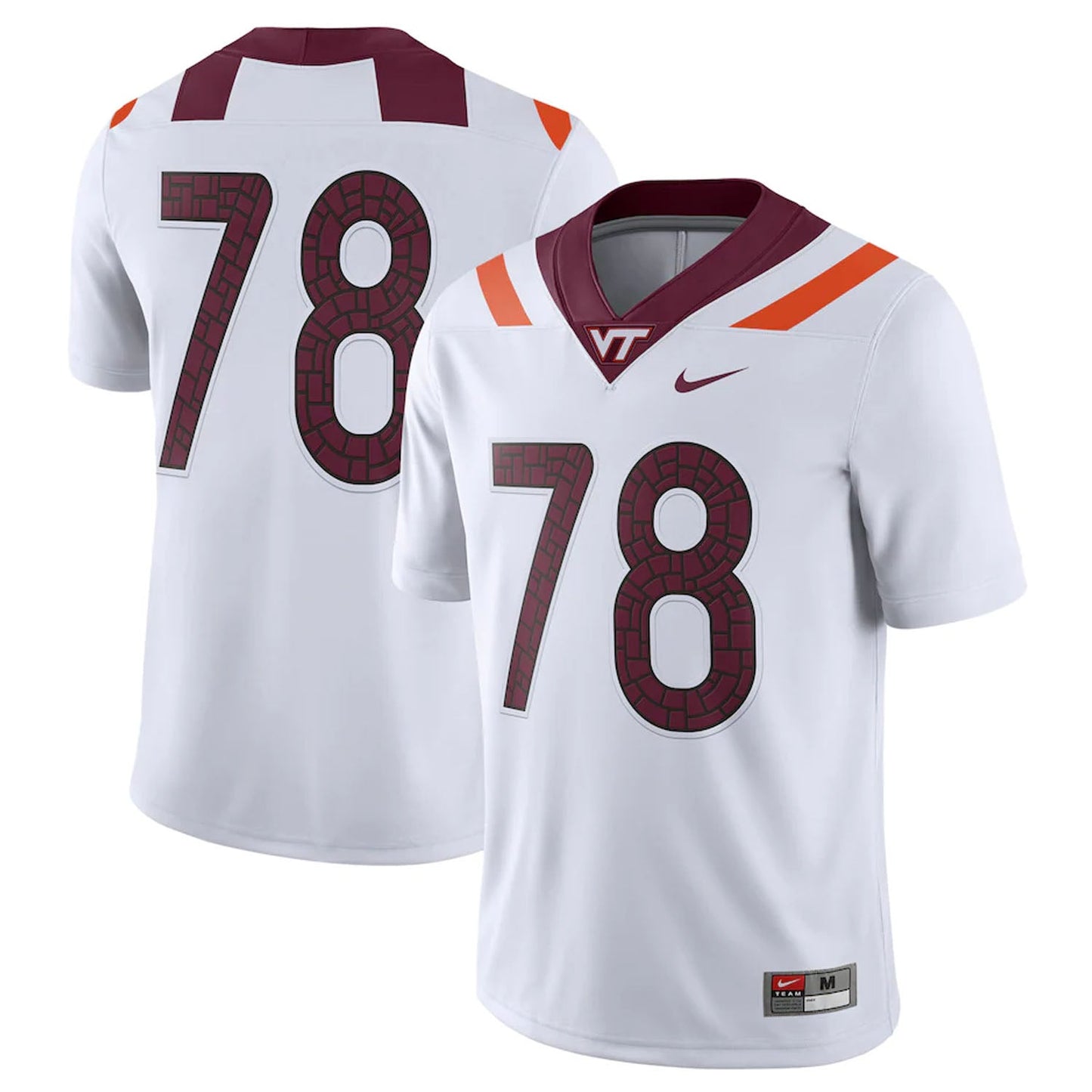 NCAAF Virginia Tech Hokies Custom Jersey