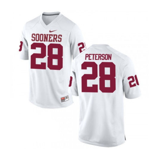 NCAAF Adrian Peterson Oklahoma Sooners 28 Jersey