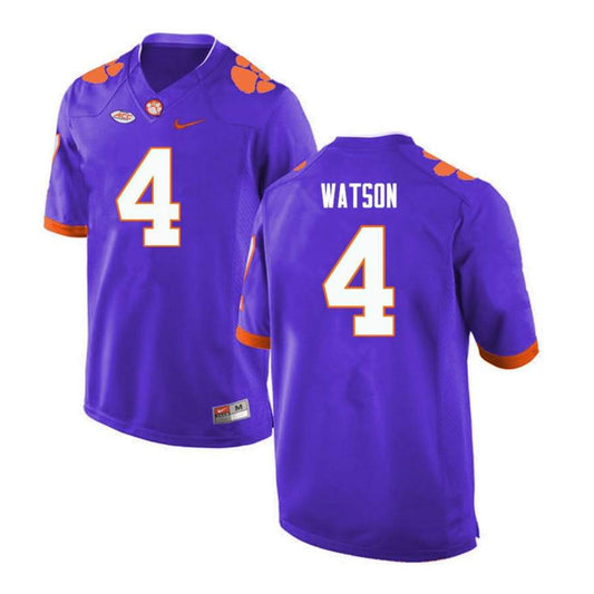 NCAAF Deshaun Watson Clemson Tigers 4 Jersey