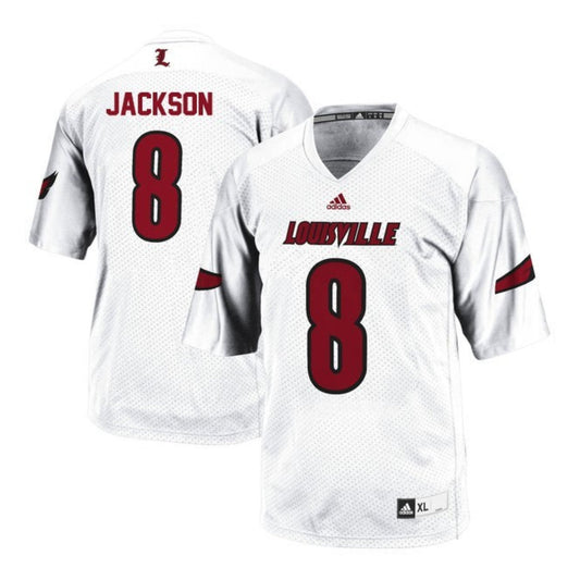 NCAAF Lamar Jackson Louisville Cardinals 8 Jersey