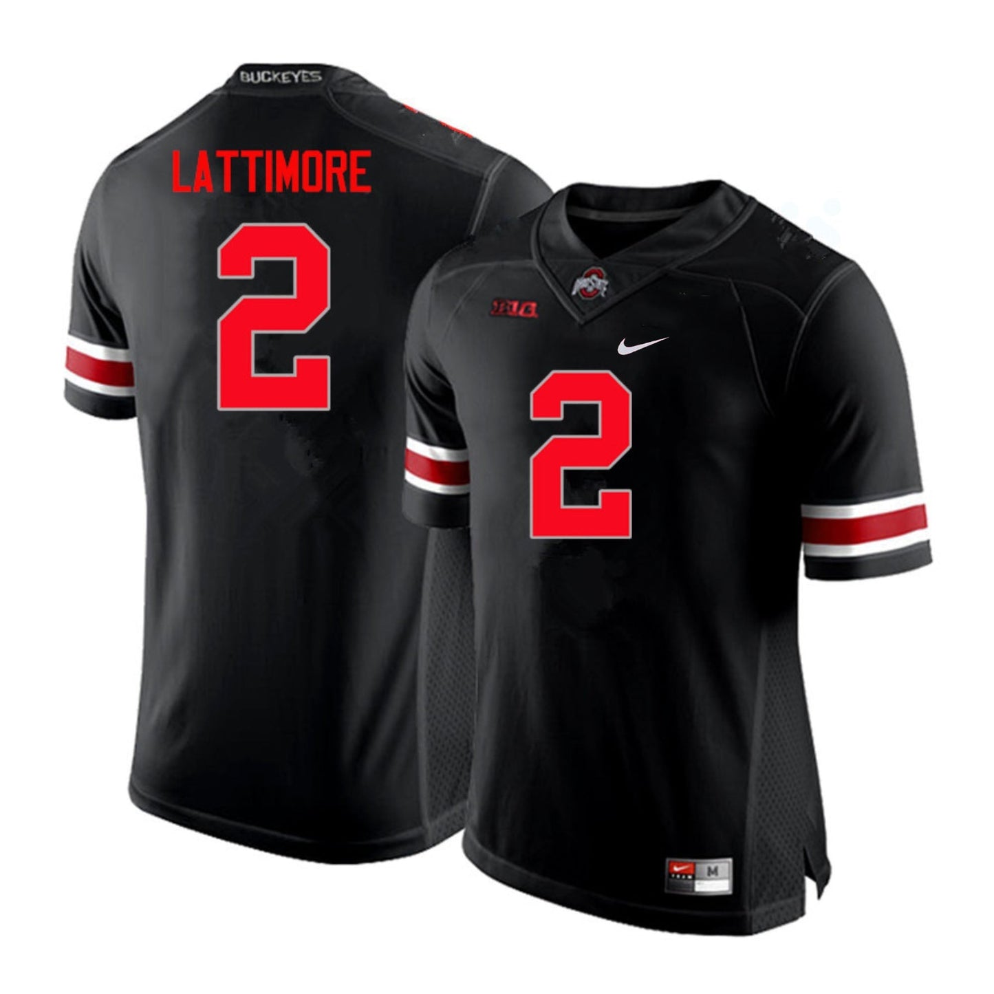 NCAAF Marshon Lattimore Ohio State Buckeyes 2 Jersey