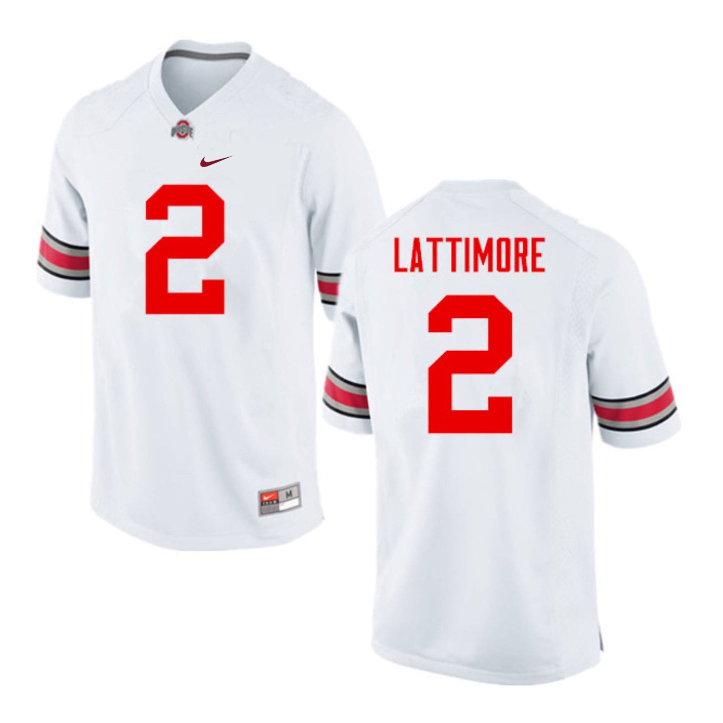 NCAAF Marshon Lattimore Ohio State Buckeyes 2 Jersey