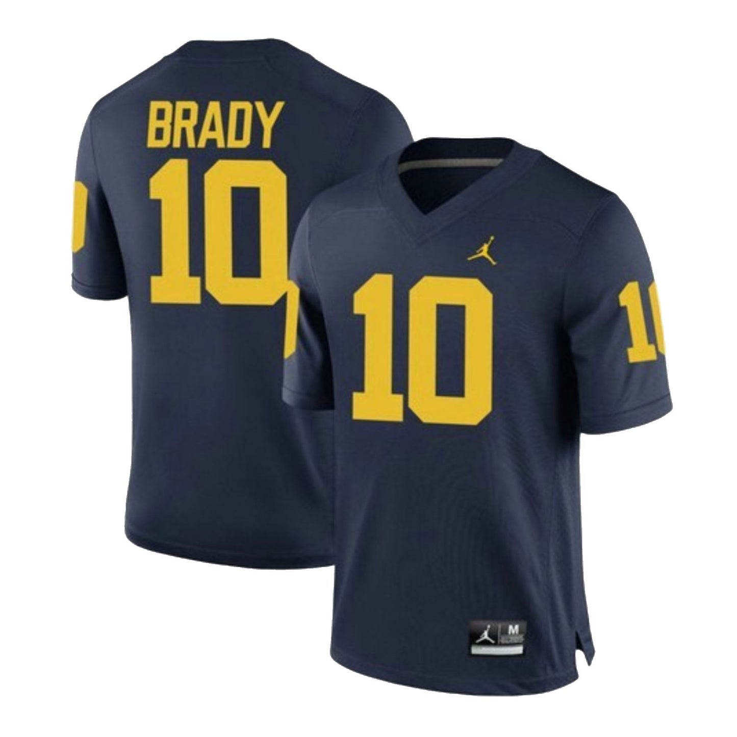 NCAAF Tom Brady Michigan Wolverines 10 Jersey