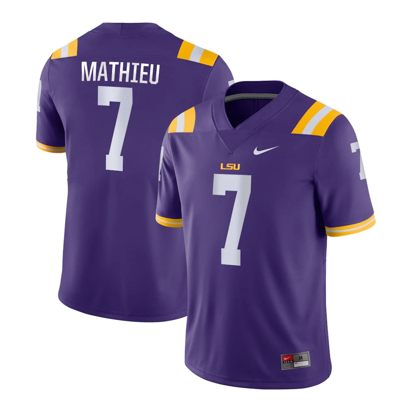 NCAAF Tyrann Mathieu LSU Tigers 7 Jersey