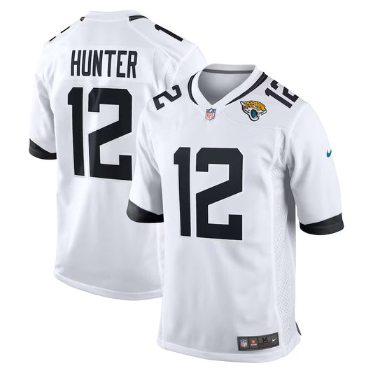 Football Jacksonville Jaguars Game Road Jersey - White - Travis Hunter - Mens
