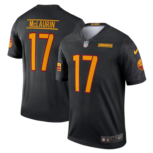 Football Men's Washington Commanders Terry McLaurin Black Legend Player Performance Top