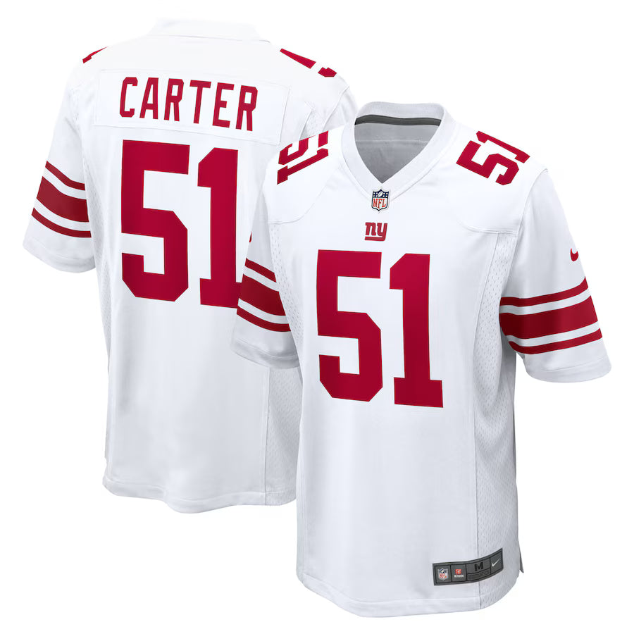 Football Abdul Carter New York Giants 2025 Football Draft First Round Pick Game Jersey