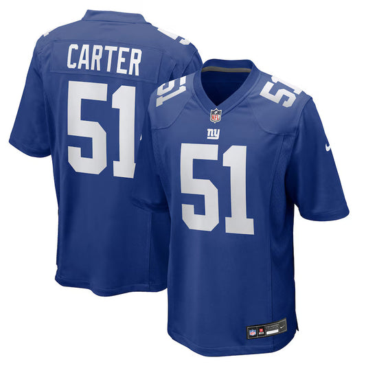 Football Abdul Carter New York Giants 2025 Football Draft First Round Pick Game Jersey