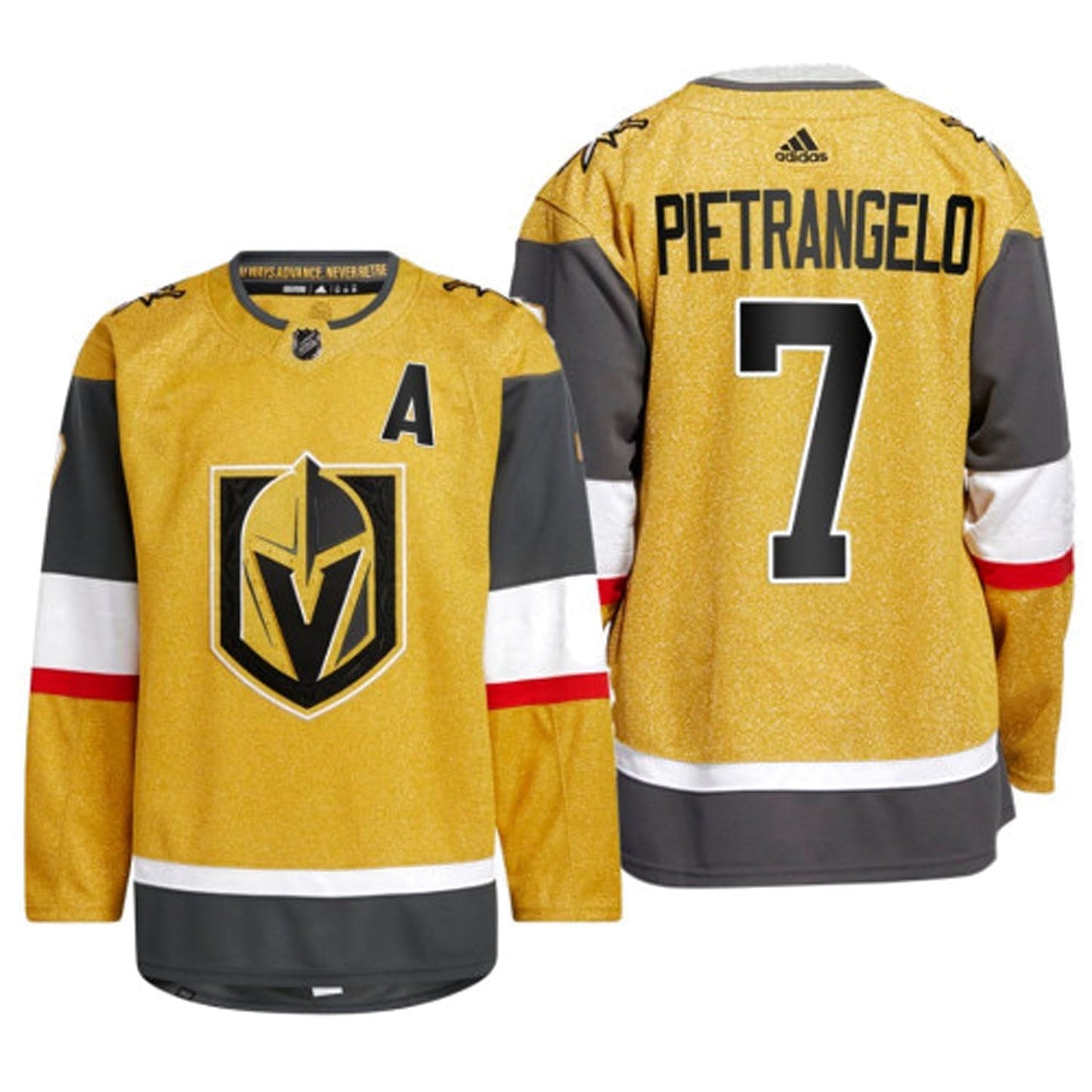 Hockey Alex Pietrangelo Vegas Golden Knights 7 Jersey