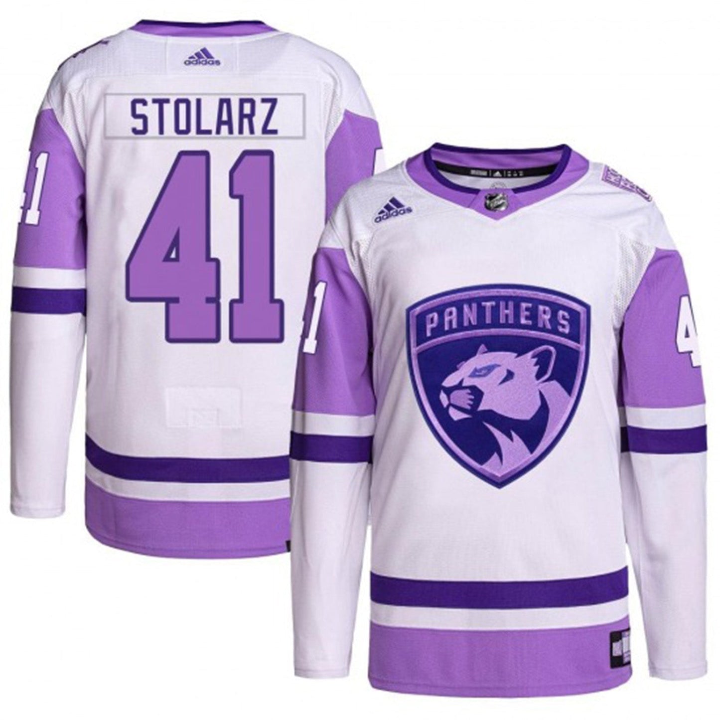 Hockey Anthony Stolarz Florida Panthers 41 Jersey