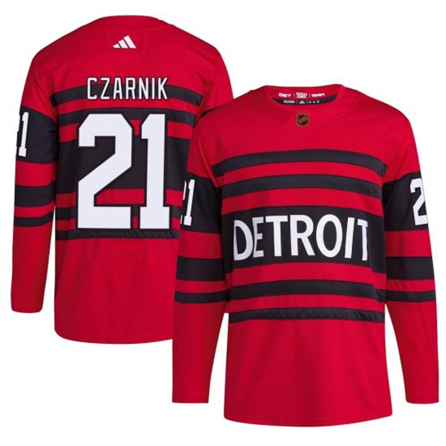 Hockey Austin Czarnik Detroit Red Wings 21 Jersey
