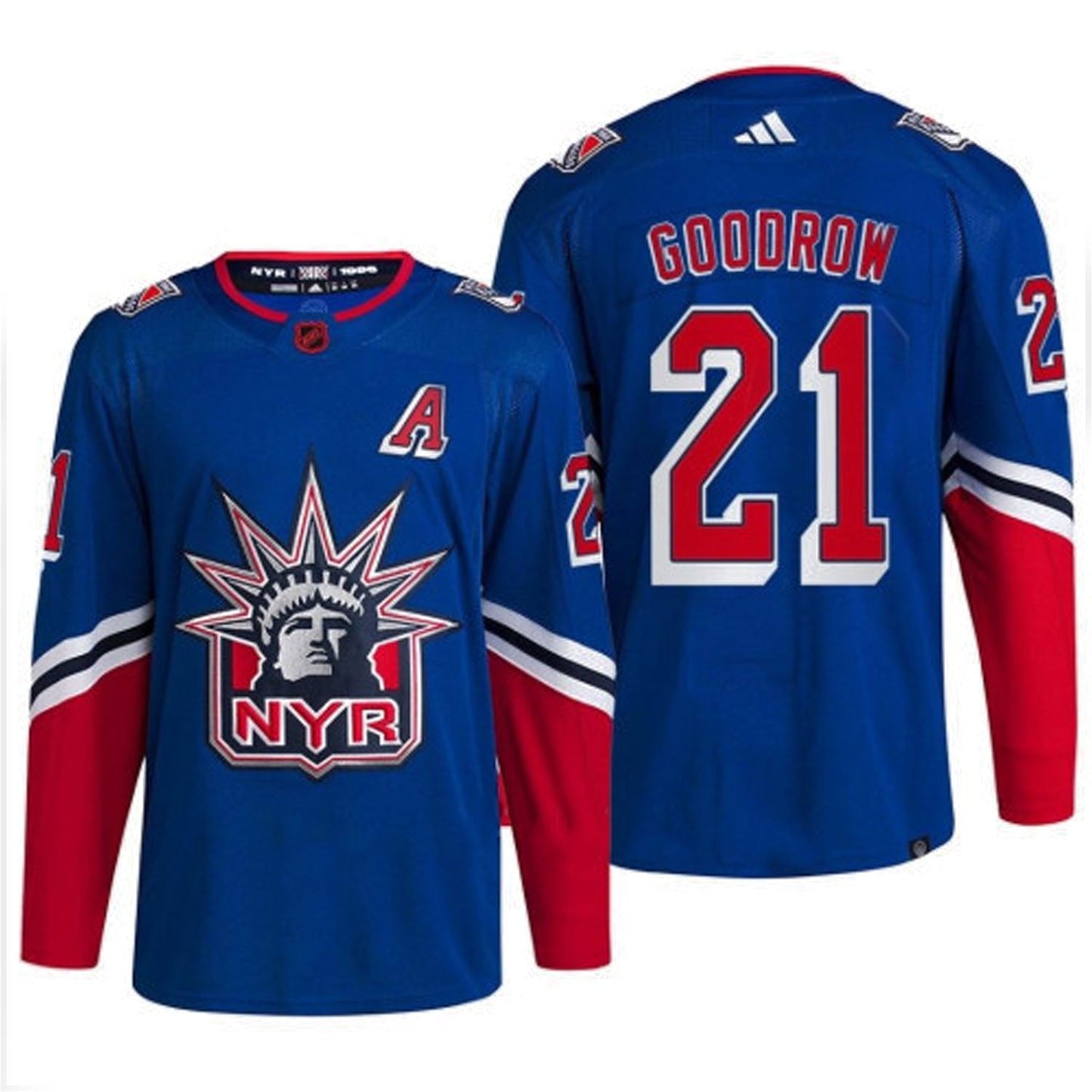 Hockey Barclay Goodrow New York Rangers 21 Jersey