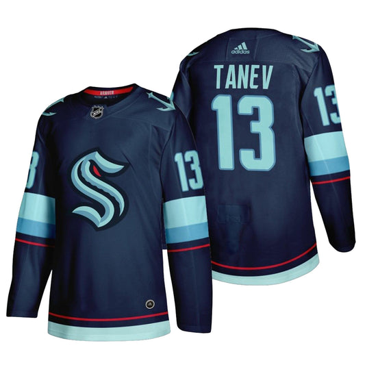 Hockey Brandon Taney Seattle Kraken 13 Jersey